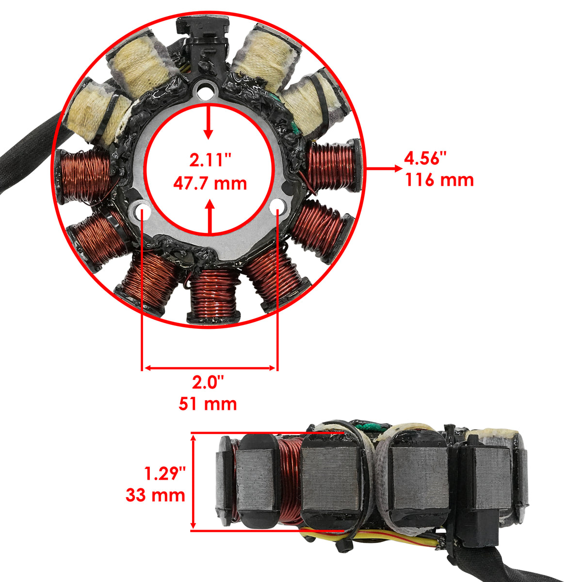 Stator OEM Replacement for Arctic Cat M1000 EFI Sno Pro LE (2007–2011)