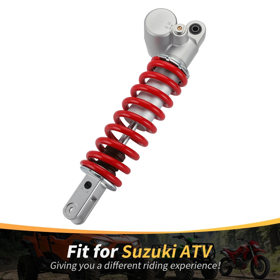 Rear Air Shocks Absorber for Suzuki Quadsport Z400 LTZ400 (2003–2014) 62100-33H10-YKS