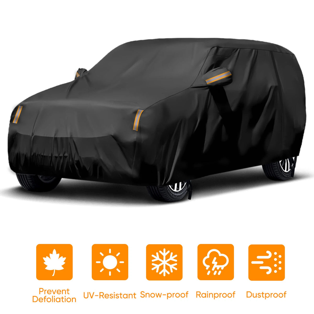 Universal Full SUV Car Cover Waterproof Outdoor UV Protection