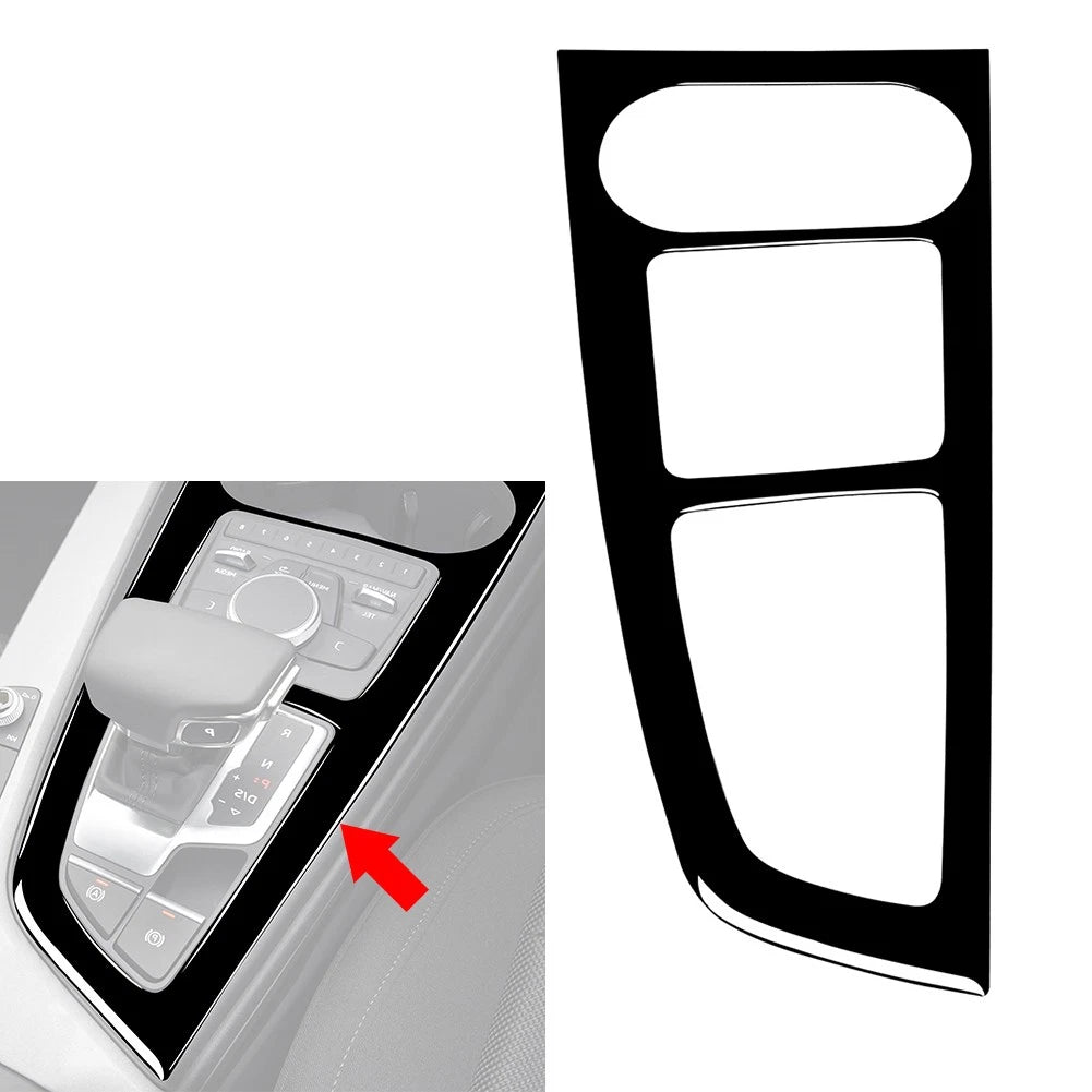 Center Console Gear Shift Box Frame Cover Trim for Audi A4 B9 S4 RS4 (2016–2023)