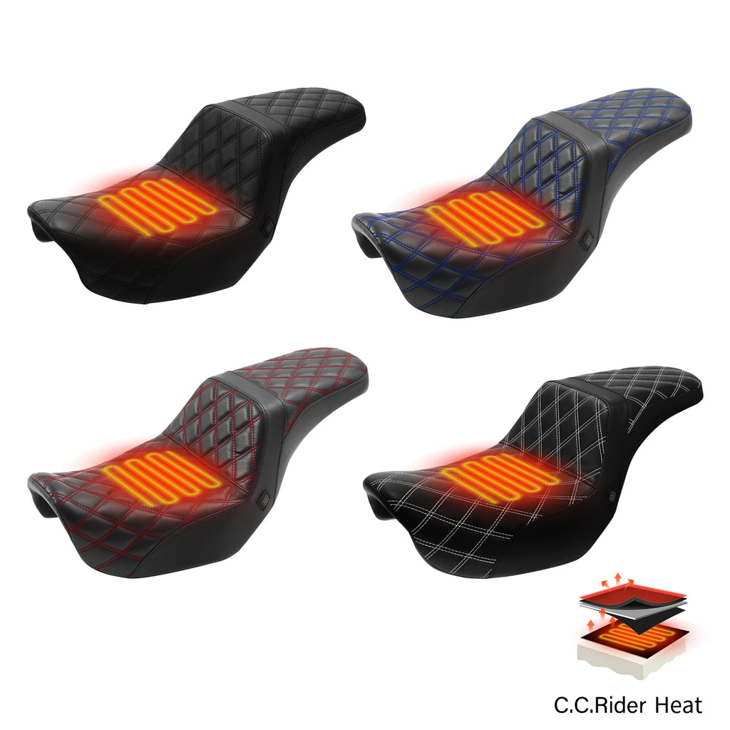 Heated Seats for Harley Dyna Low Rider Fat Bob (2006–2017)