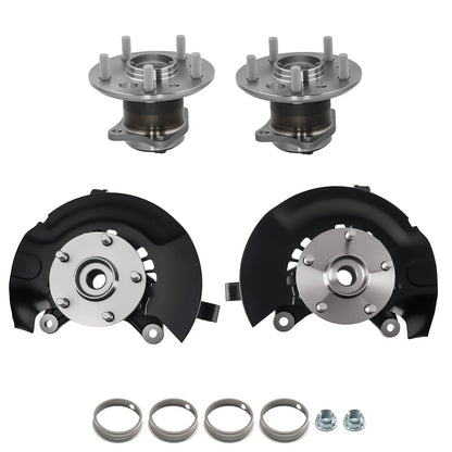Front Loaded Knuckle + Rear Hub Bearing for Toyota Camry (2004–2006)