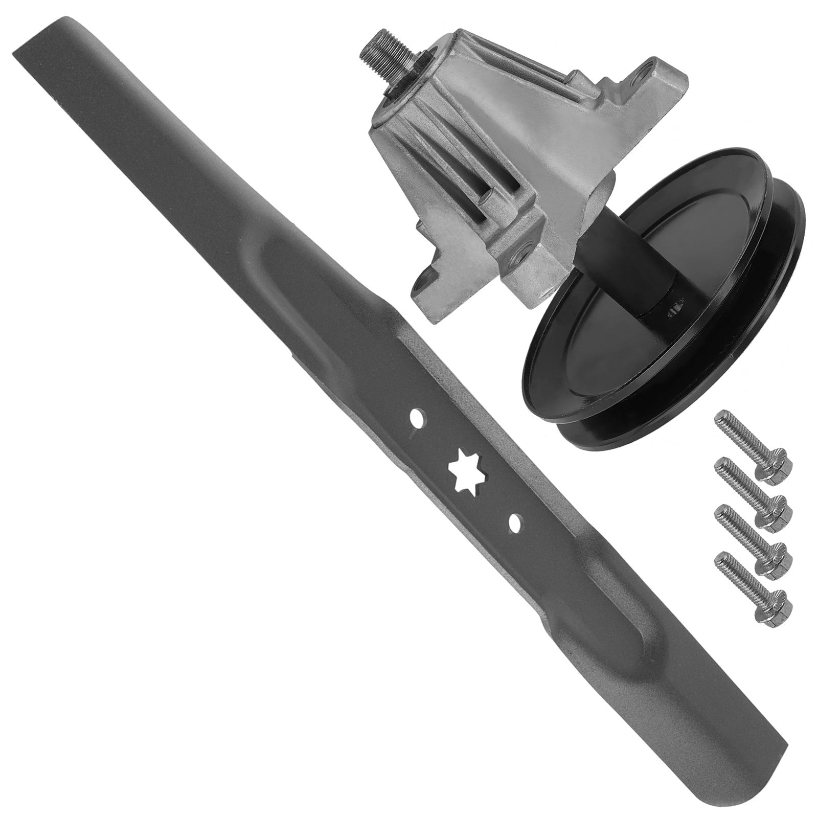 Spindle with Blade Replacement for Troy-Bilt Pony 42 Inch (1970–1999)