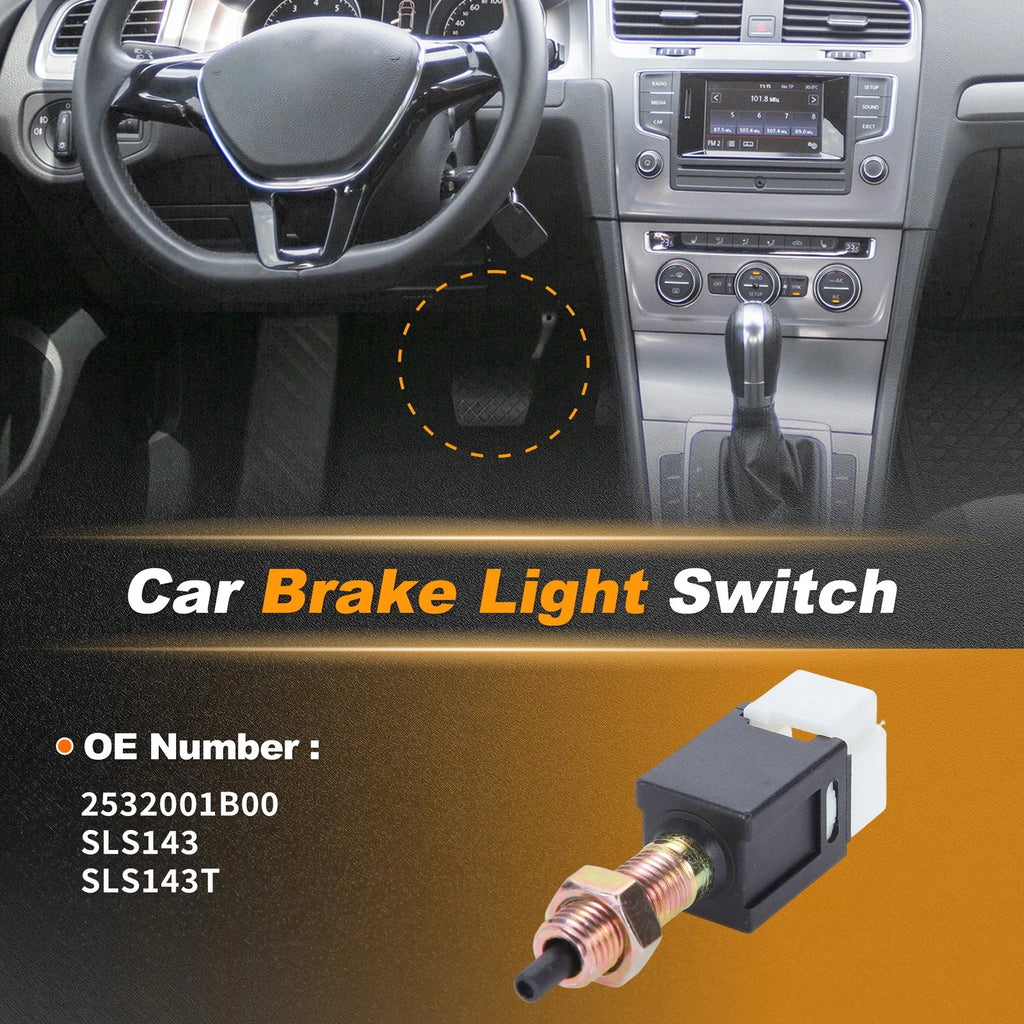 Brake Light Switch for Chevrolet Spectrum (1985–1988) Stop Lamp Switch