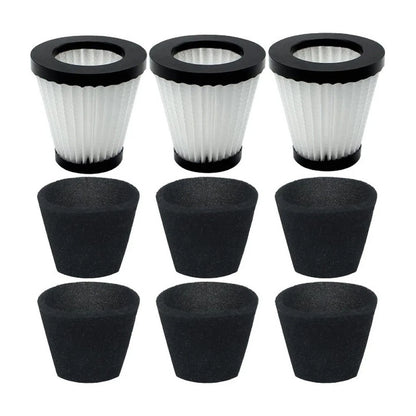 Set of 4 HEPA Filters for Dirt Devil F117 Vacuum Cleaner