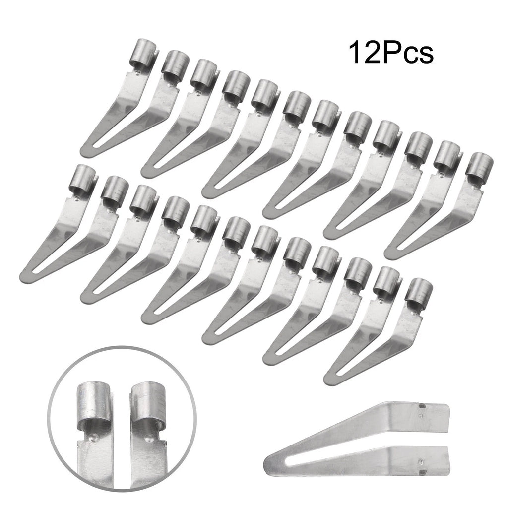 12-Piece Smooth Head Welding Repair Tool Set for Plastic Soldering