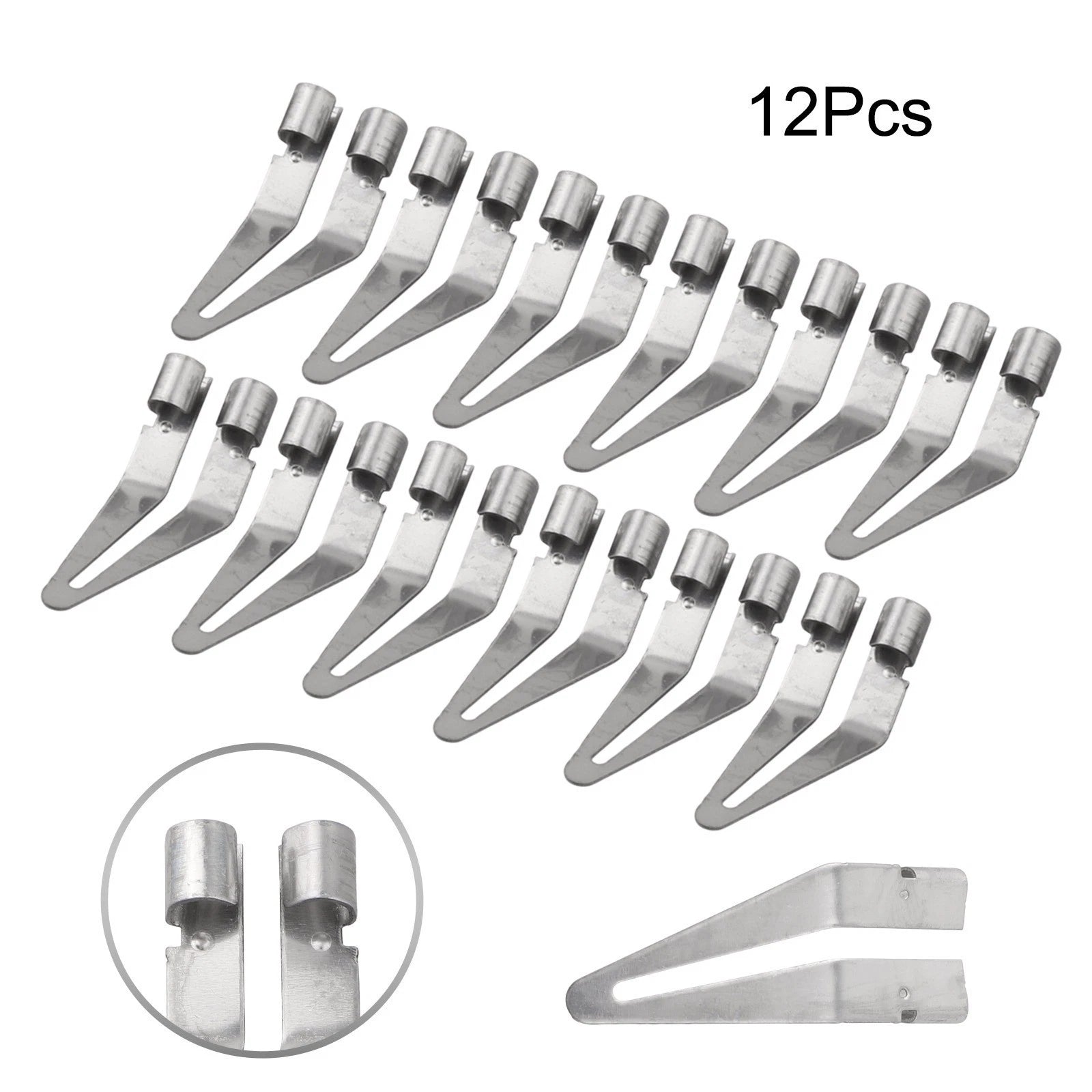 12-Piece Smooth Head Welding Repair Tool Set for Plastic Soldering