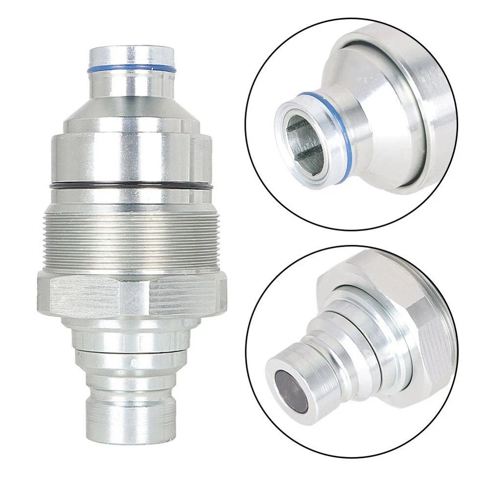 Flat Face Hydraulic Coupler Kit 7246802 7246799 for Bobcat Telehandlers