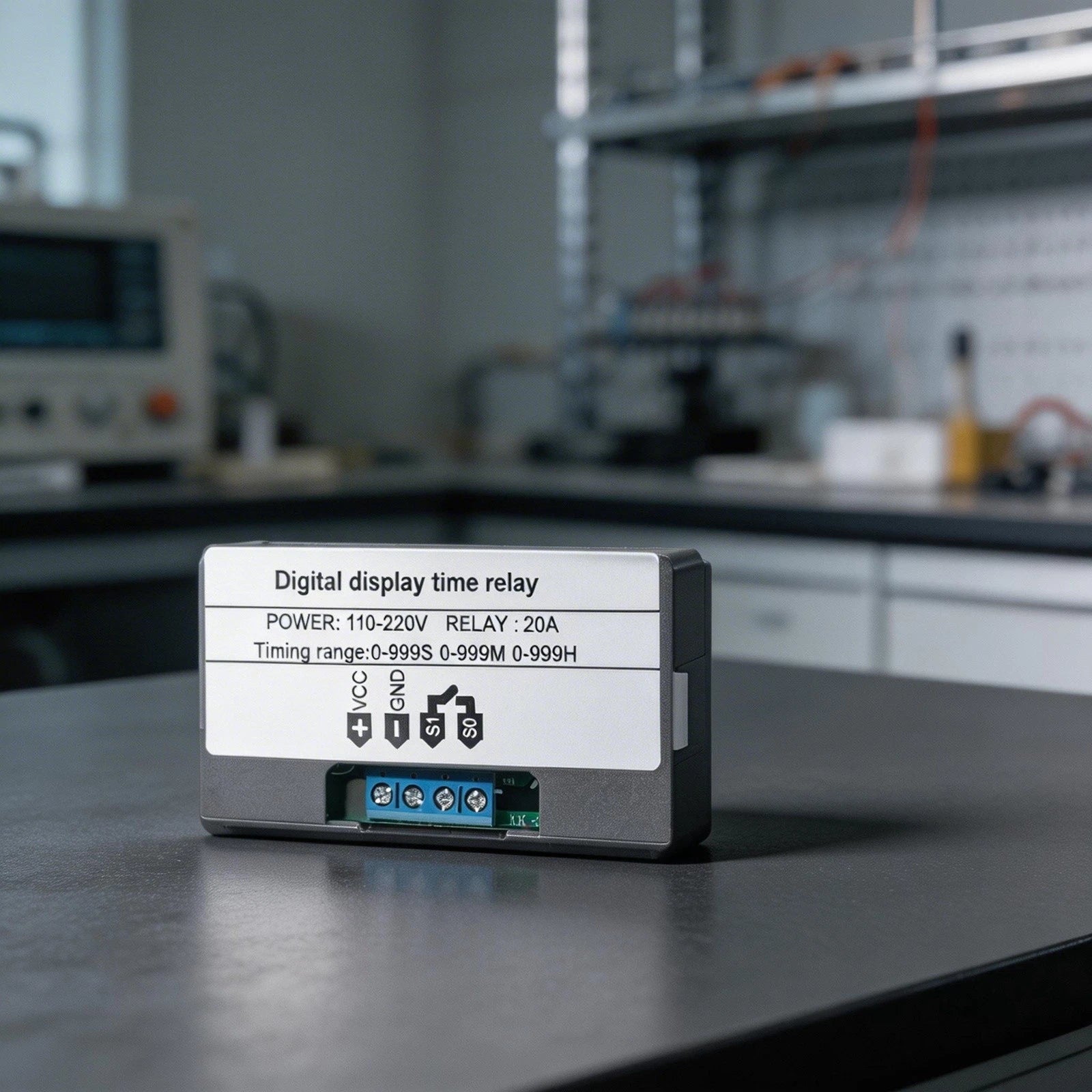 Digital Time Relay Module with LED Display for Universal Use (110220V)