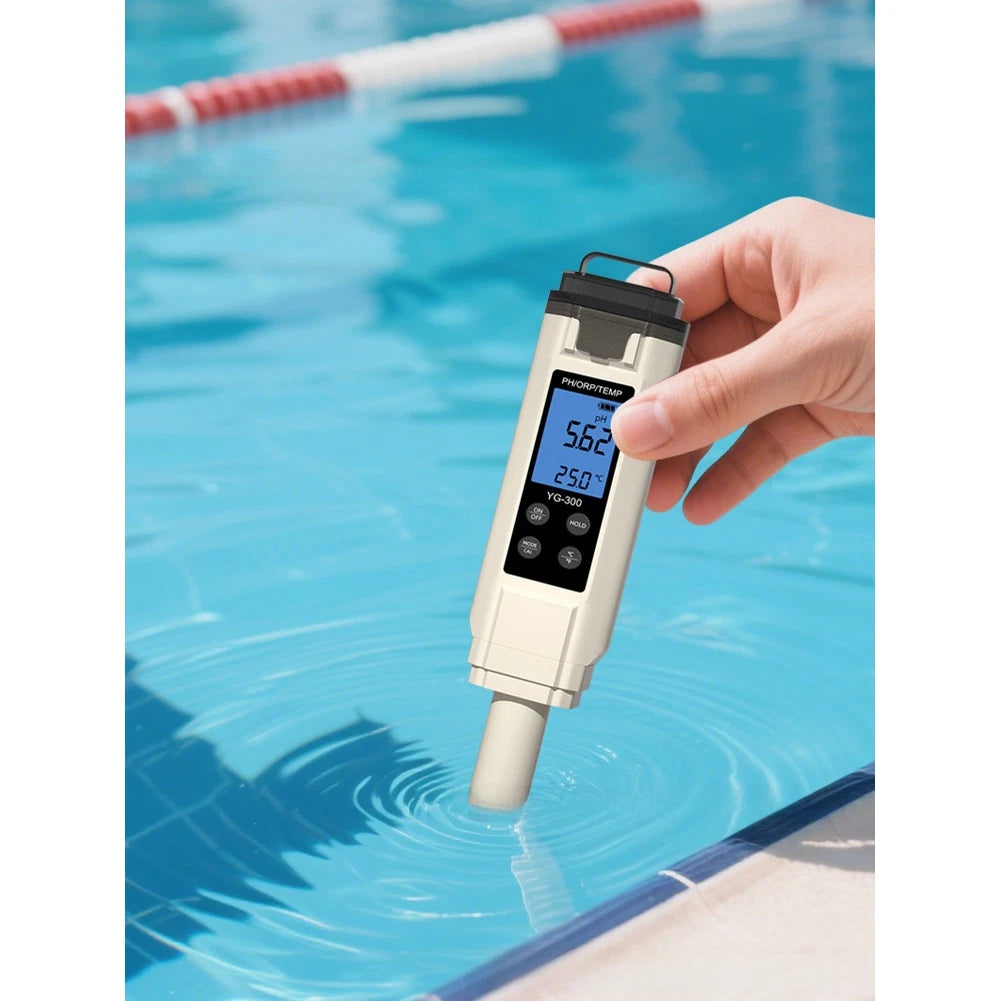 3 in 1 PH ORP Temperature Meter for Aquaculture and Pools
