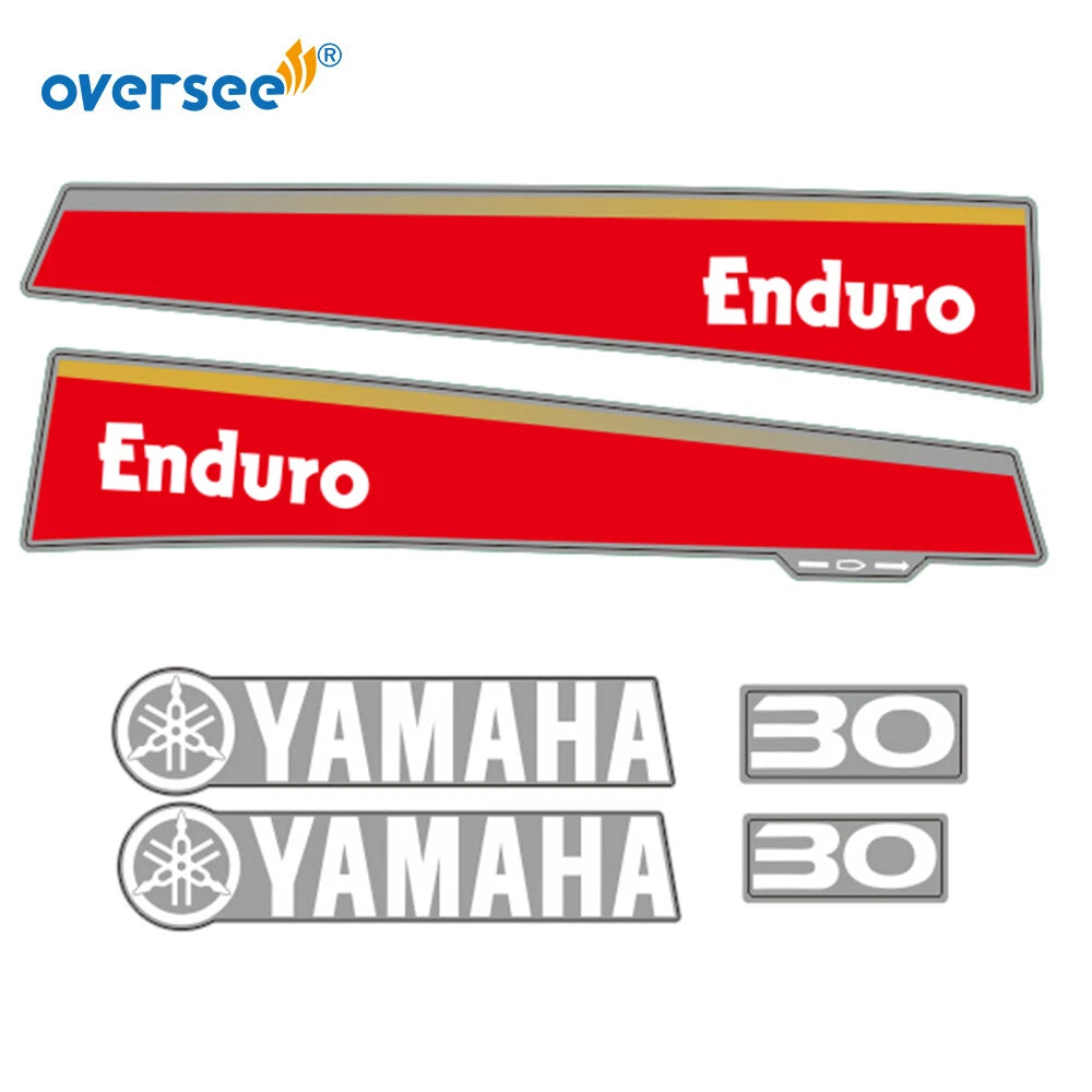 Anti-UV Graphics Sticker Kit for Yamaha 30HP 2 Stroke