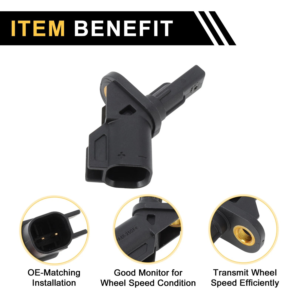 ABS Wheel Speed Sensor No. 3M5T2B372DA for Ford Galaxy (2006–2015)