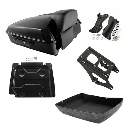 Chopped Trunk Backrest Mount Plate for Harley Touring (2014–2026)