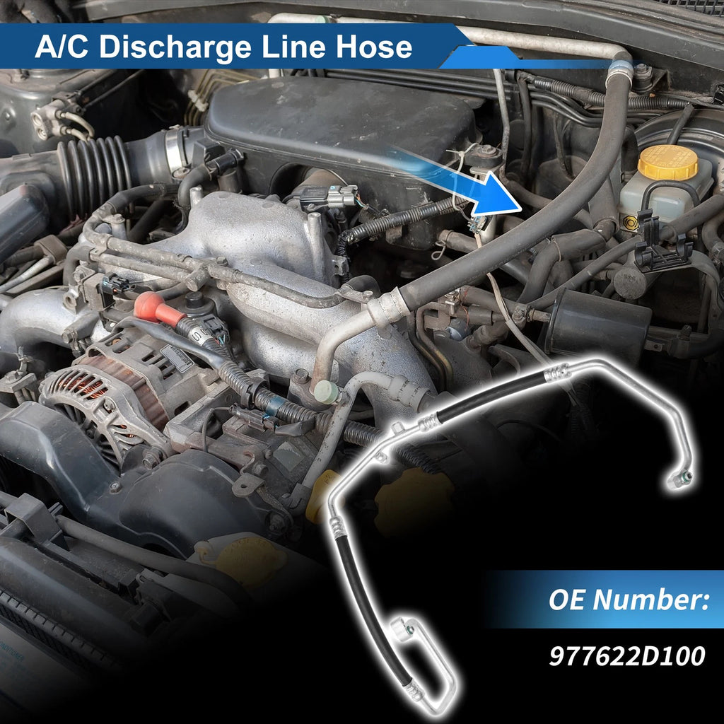 A/C Refrigerant Liquid Hose Replacement for Hyundai Elantra (2001–2006)