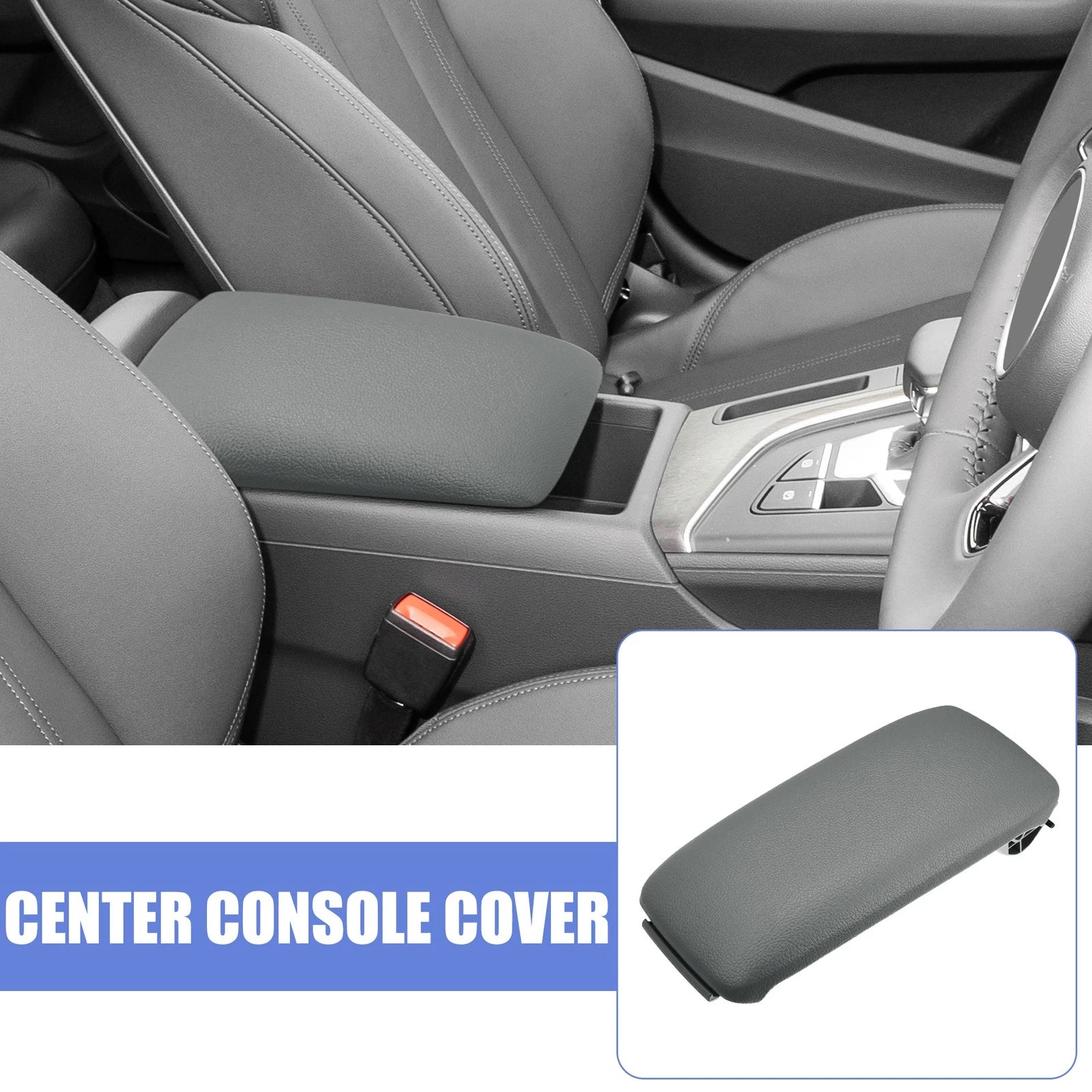 Center Console Cover Lid for Audi A3 Armrest 2003–2012