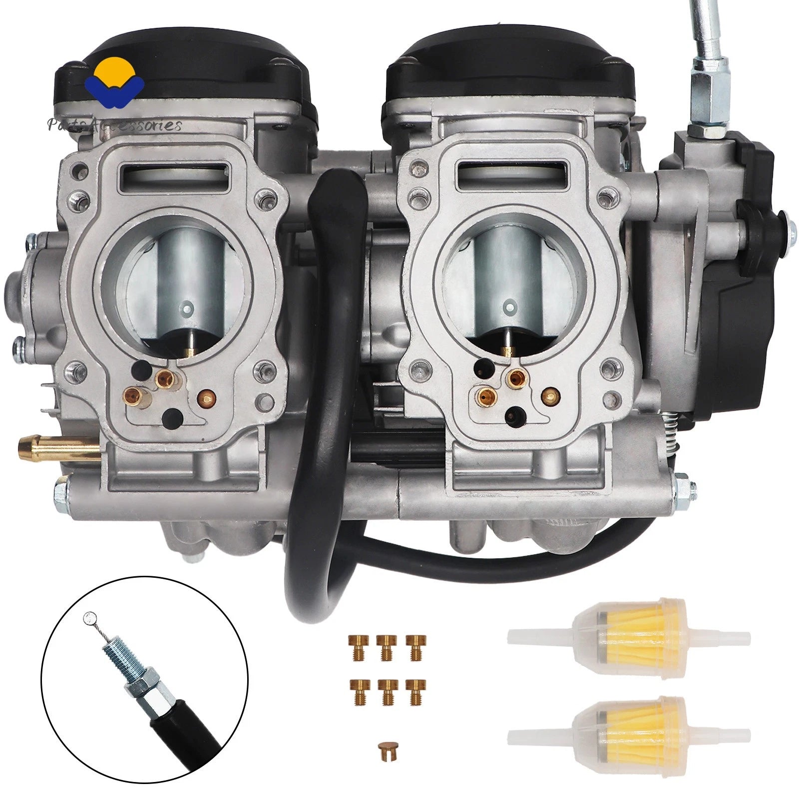 Carburetor & Throttle Cable for Kawasaki Brute Force 650 (2006–2013)