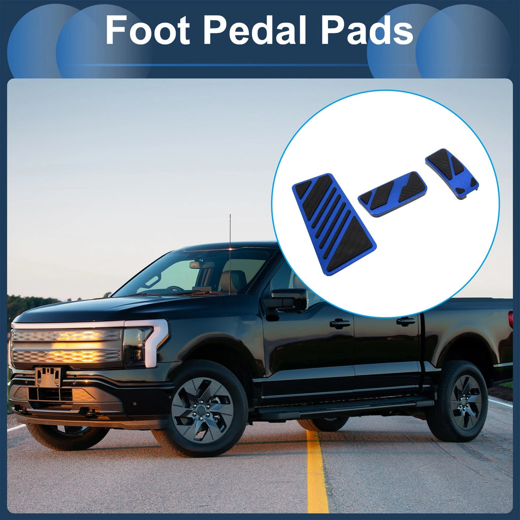 Automatic Foot Accelerator Pedal Covers Front Set for Ford Ranger (2024–2024)