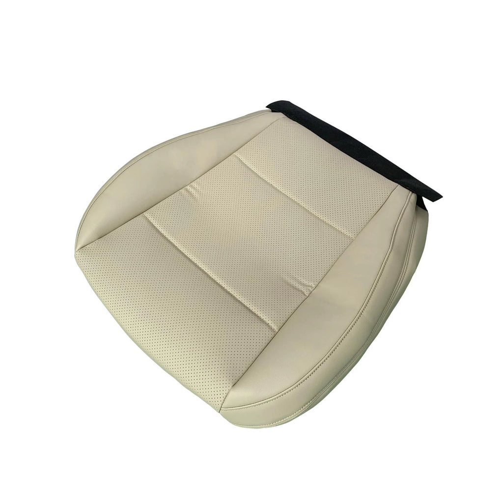 Driver Bottom Perforated Leather Seat Cover Tan for Subaru Outback (2015–2017)
