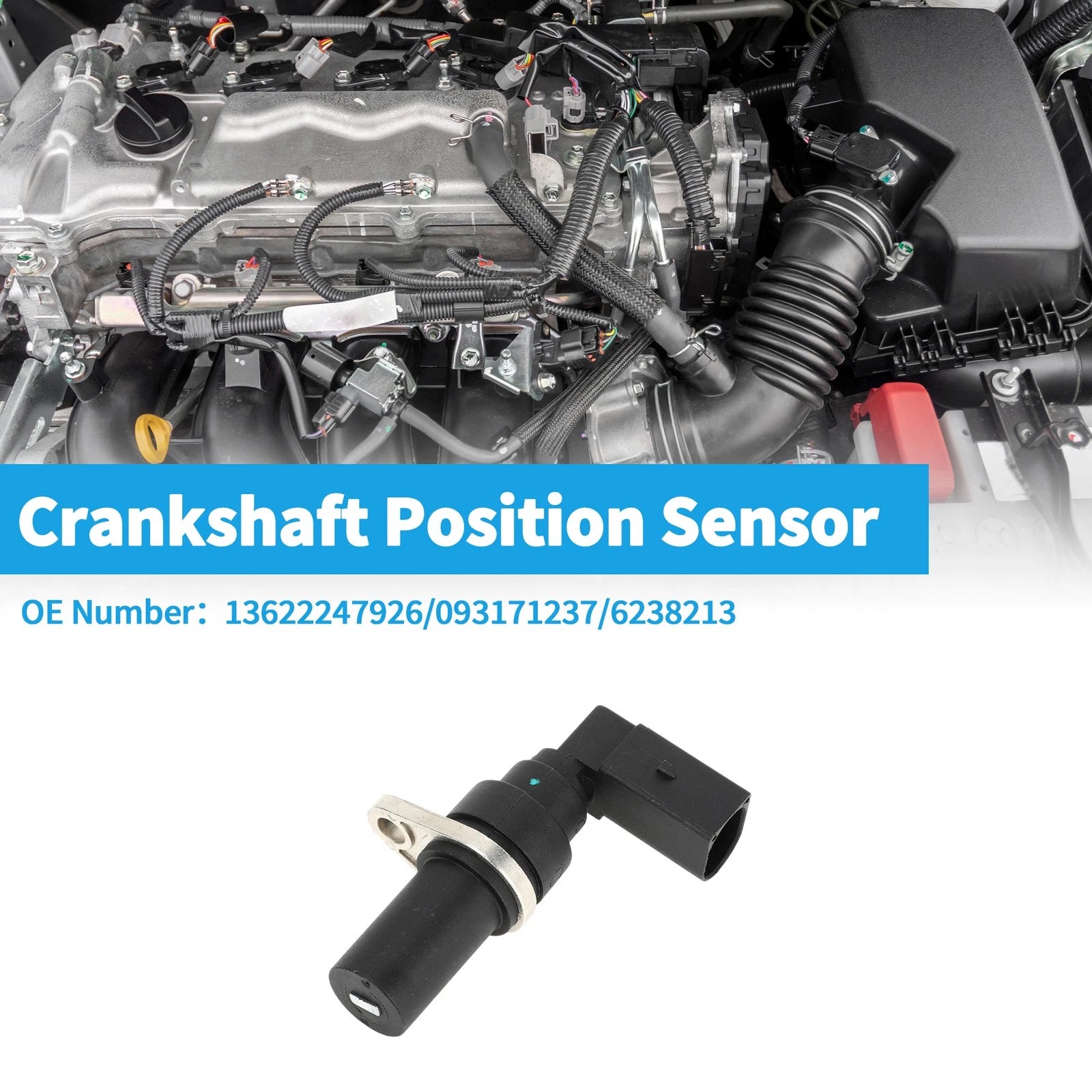 Crankshaft Position Sensor Replacement for BMW E46 330d (1999–2005) 1Pc