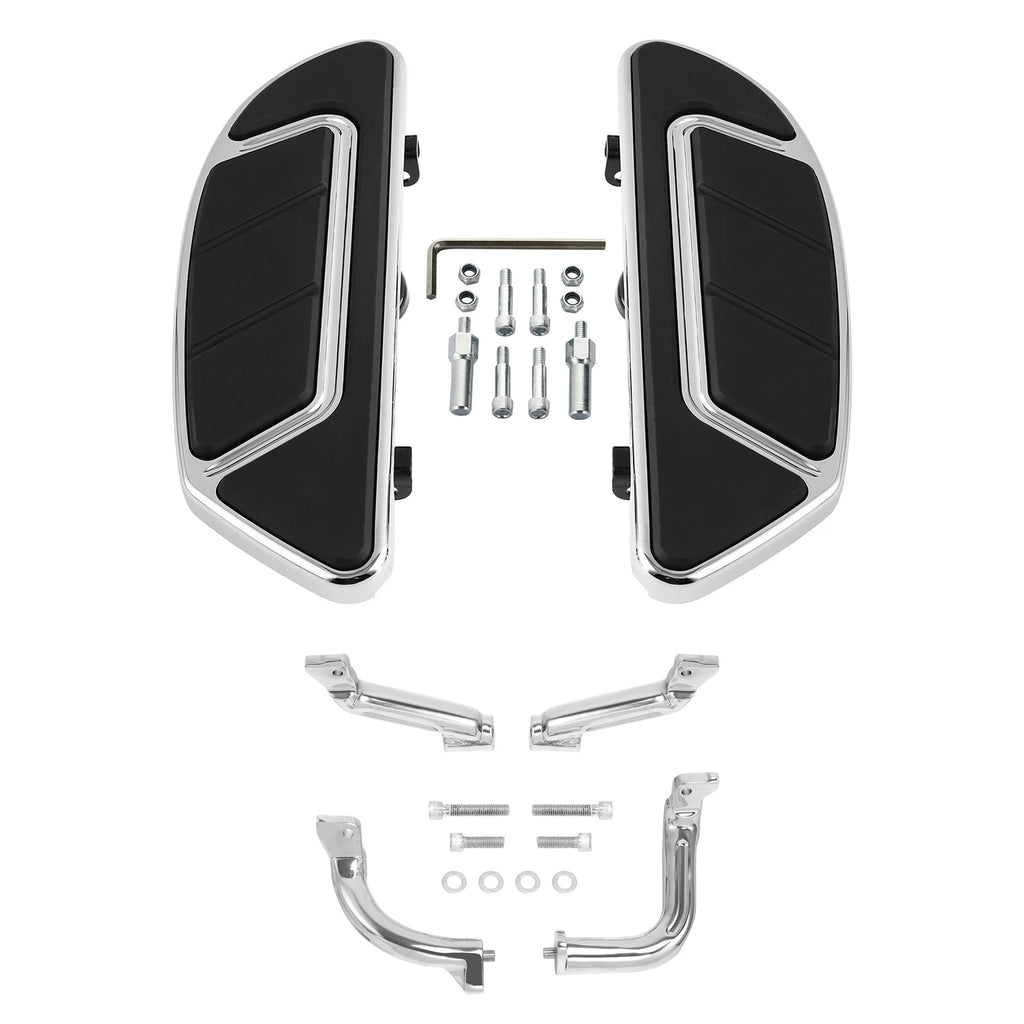 Chrome Driver Floorboards Footboard Bracket for Harley Electra Glide (2014–2024)