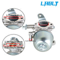 2X Carburetor for EZGO Marathon (1989–1993) LABLT 2 Stroke