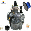 PWK28 Carburetor & Air Filter for Yamaha DT100 DT125 DT175 YZ80 YZ85 YZ100 YT175 (1974–1990)
