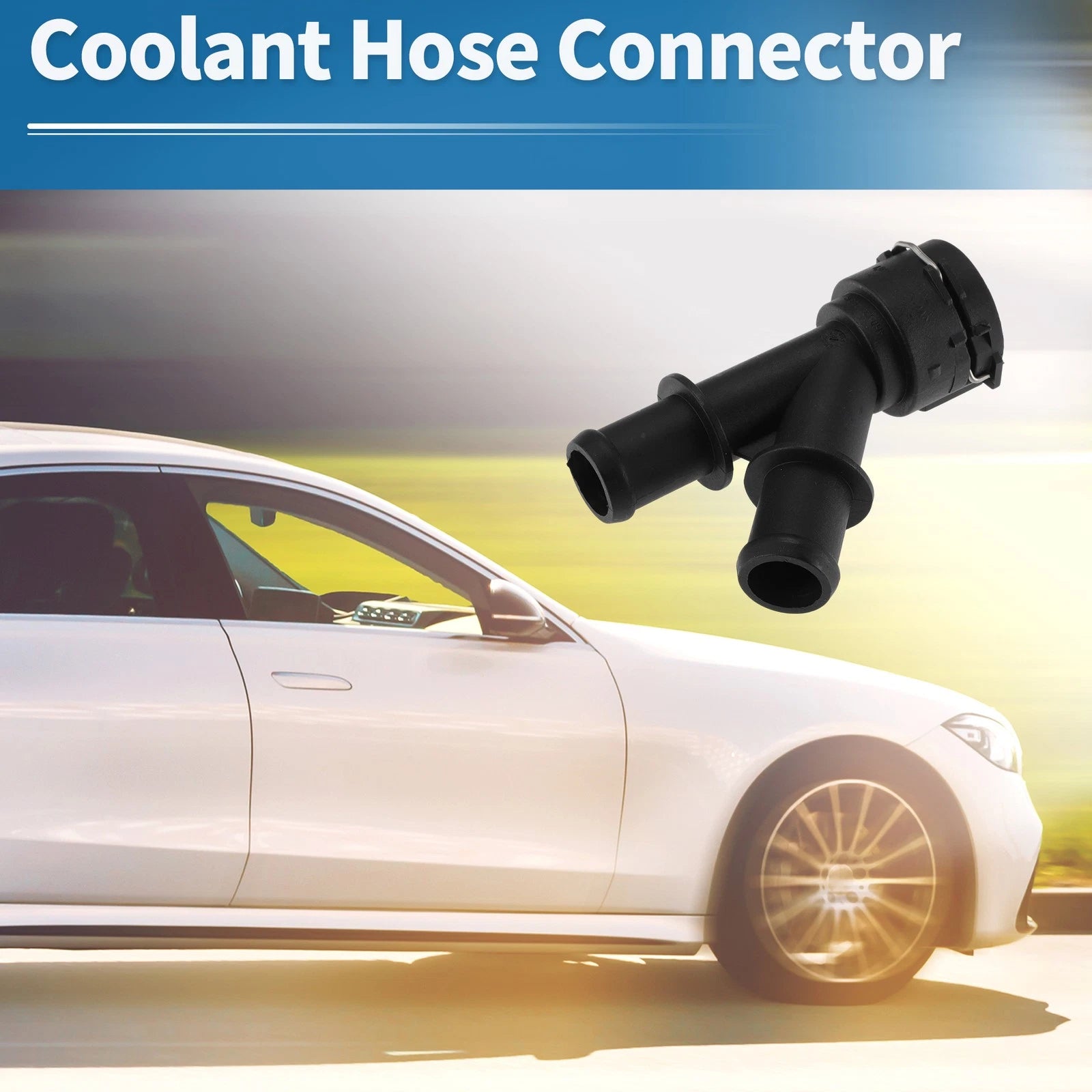Engine Coolant Hose Connector for Audi A8L D4 (2011–2018) Replacement