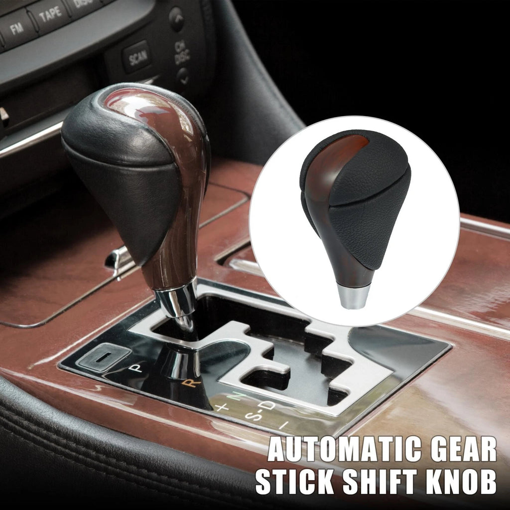 Automatic Gear Stick Shift Knob for Lexus ES350 Black Faux Leather (2007–2018)