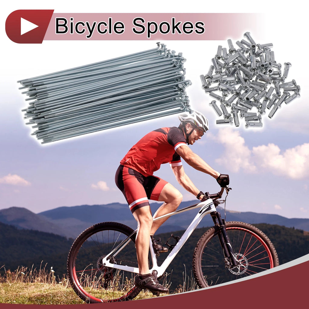 Bike Wheel Spokes Replacement Set 130mm for 72 Spokes (2010–2010)