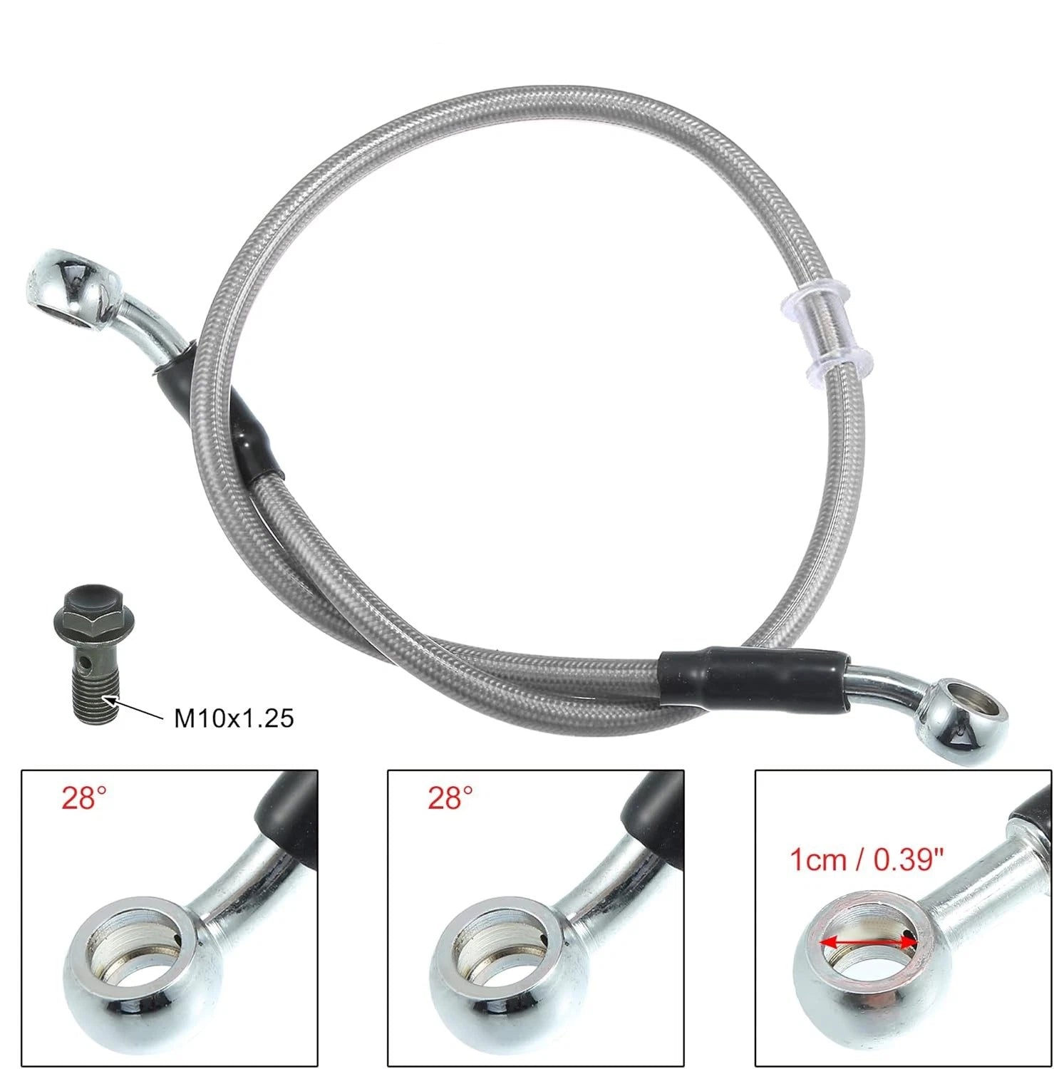 Hydraulic Master Cylinder Brake Line for