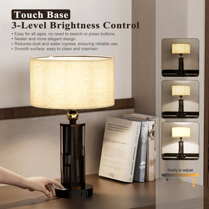 Dimmable Touch Control LED Desk Lamp for Vintage Style (No Year Range)