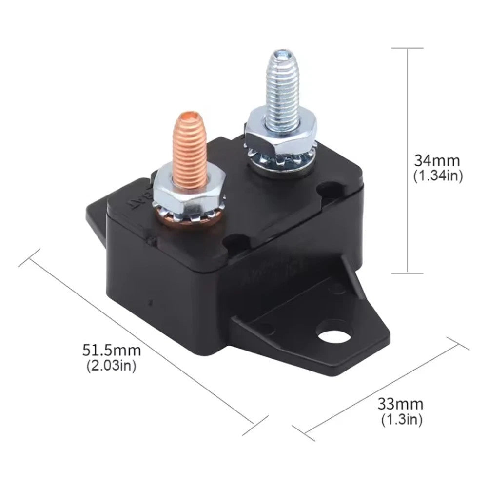 Thermal Overload Protector 5A-50A for Cars Trucks Buses Marine