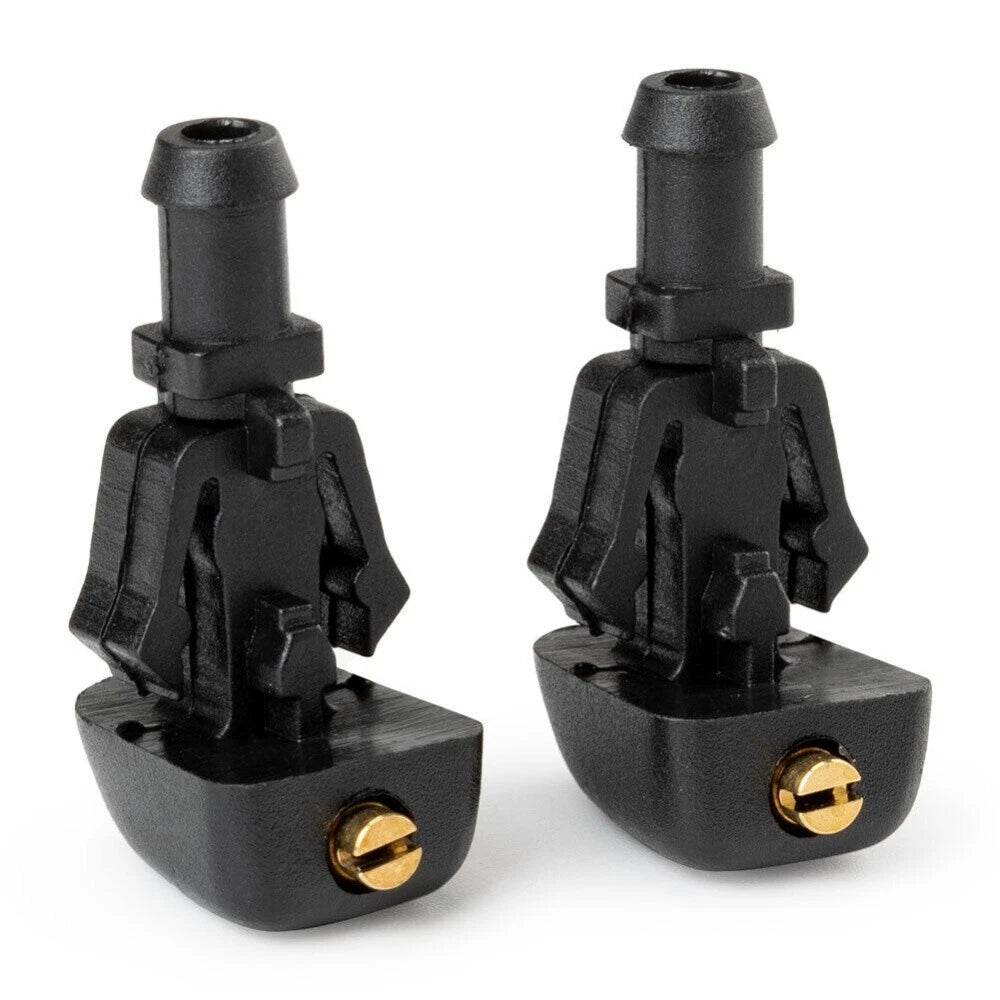 2Pcs Windshield Wiper Washer Spray Jet Nozzle for Ford F-150 E-150 E-250 Taurus (1997–2021)