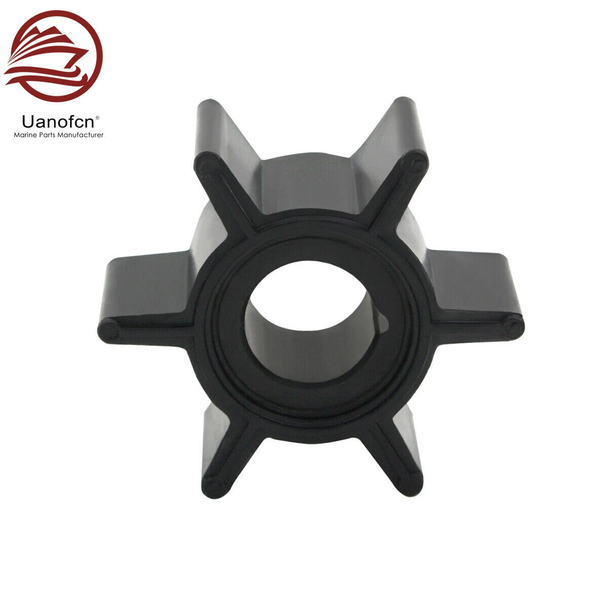 Water Pump Impeller for Tohatsu Nissan 2HP 2.5/3.5/5/6HP (1990–2023) 369-65021-1