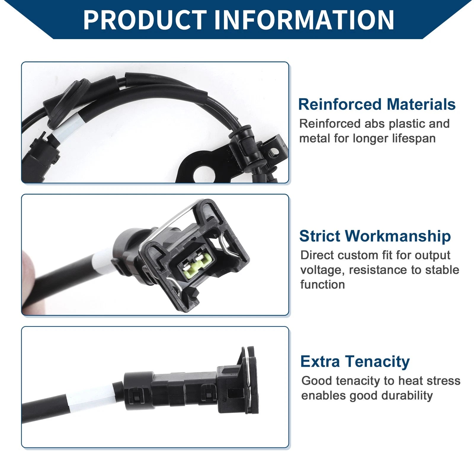 ABS Wheel Speed Sensor Front for Hyundai Tucson (2016–2021)
