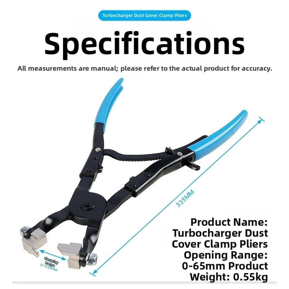 Turbocharger Dust Cover Clamp Pliers for Universal Use (2010–2023)
