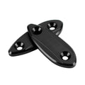 Mirror Block Off Plates Black for Kawasaki Ninja 250 300 400 650 (2013–2022) T9