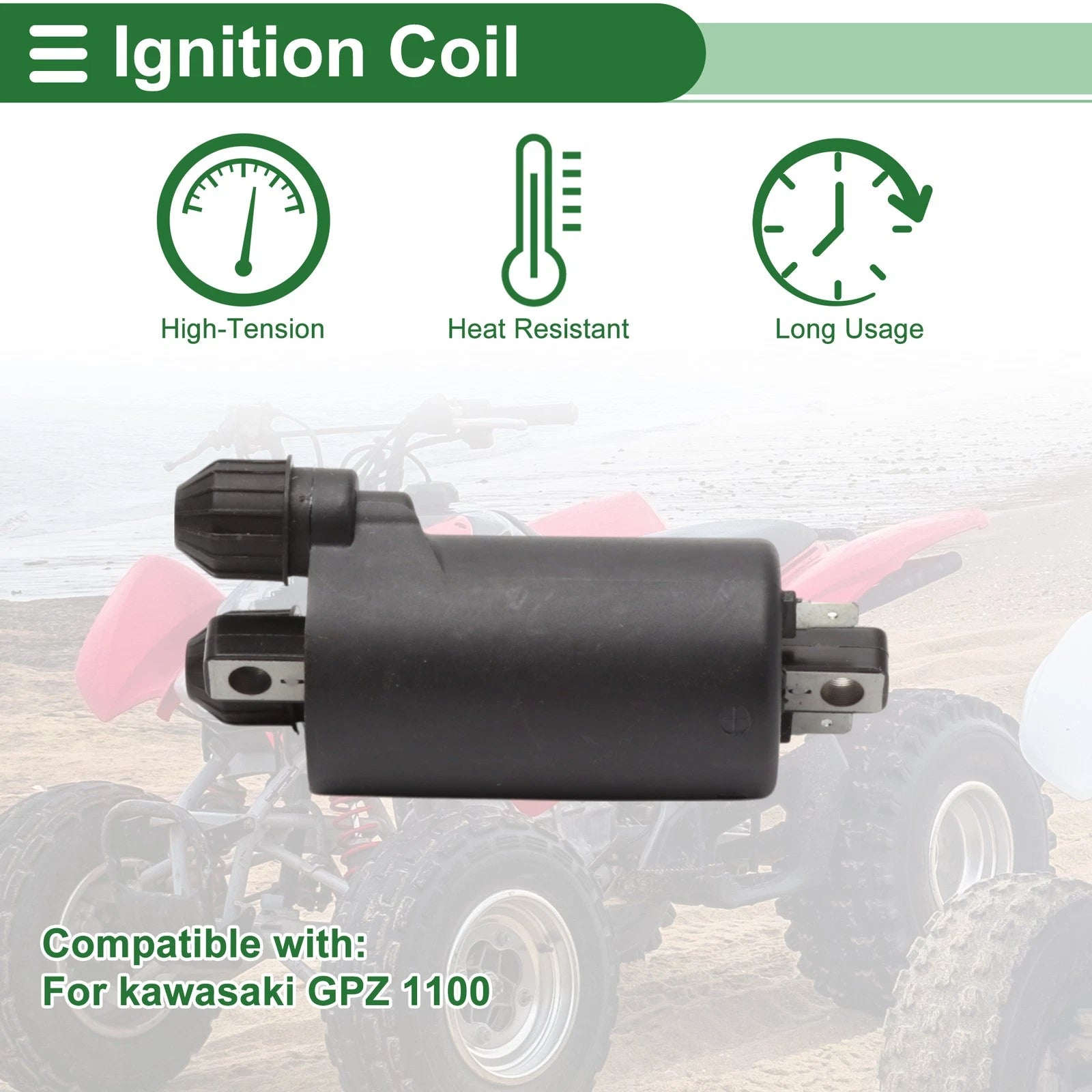 Ignition Coil for Kawasaki GPZ 1100 (1981–1984)