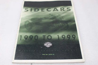 OEM Sidecar Service Manual for Harley-Davidson (1990–1999) 99485-99