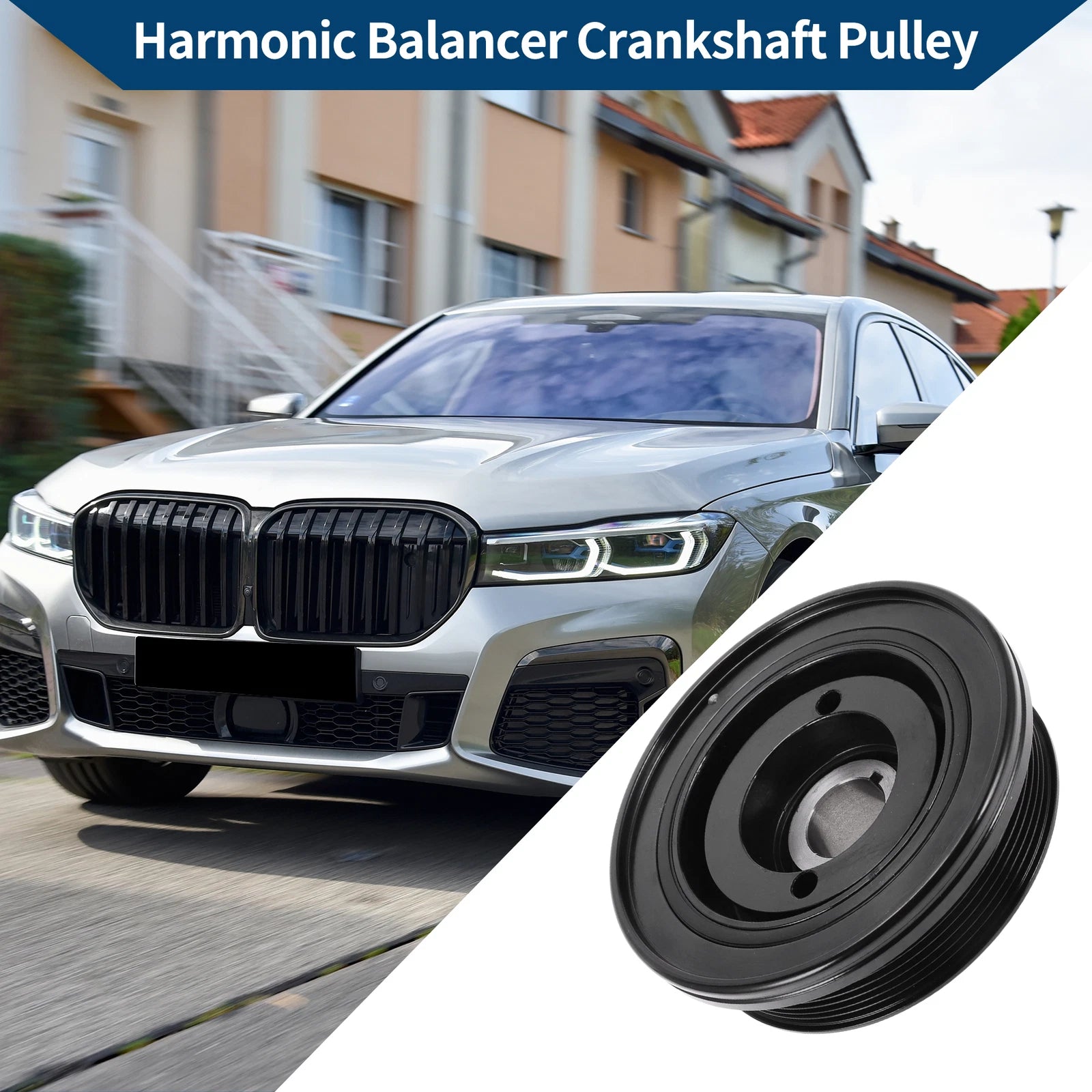 Engine Harmonic Balancer Crank Pulley for Lexus LS460 (2007–2012) No.1347038010