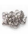 20Pcs Stainless Steel Adjustable Worm Clamps for Various Applications