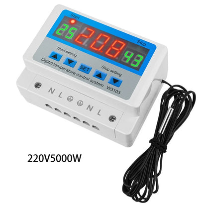 W3103 30A Digital Temperature Controller for Automotive (220V)