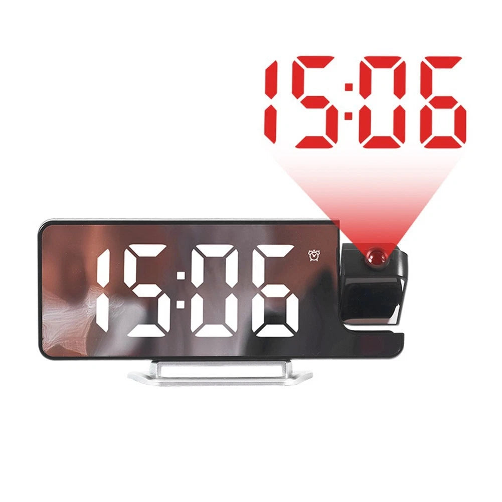 Alarm Clock with Temperature Display for Home Sensing (19.348.5cm)