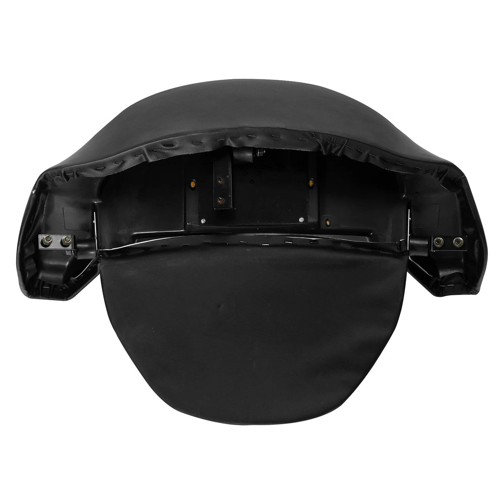 Black Tour Pack Backrest Pad for Harley Touring Electra Glide (1997–2013)