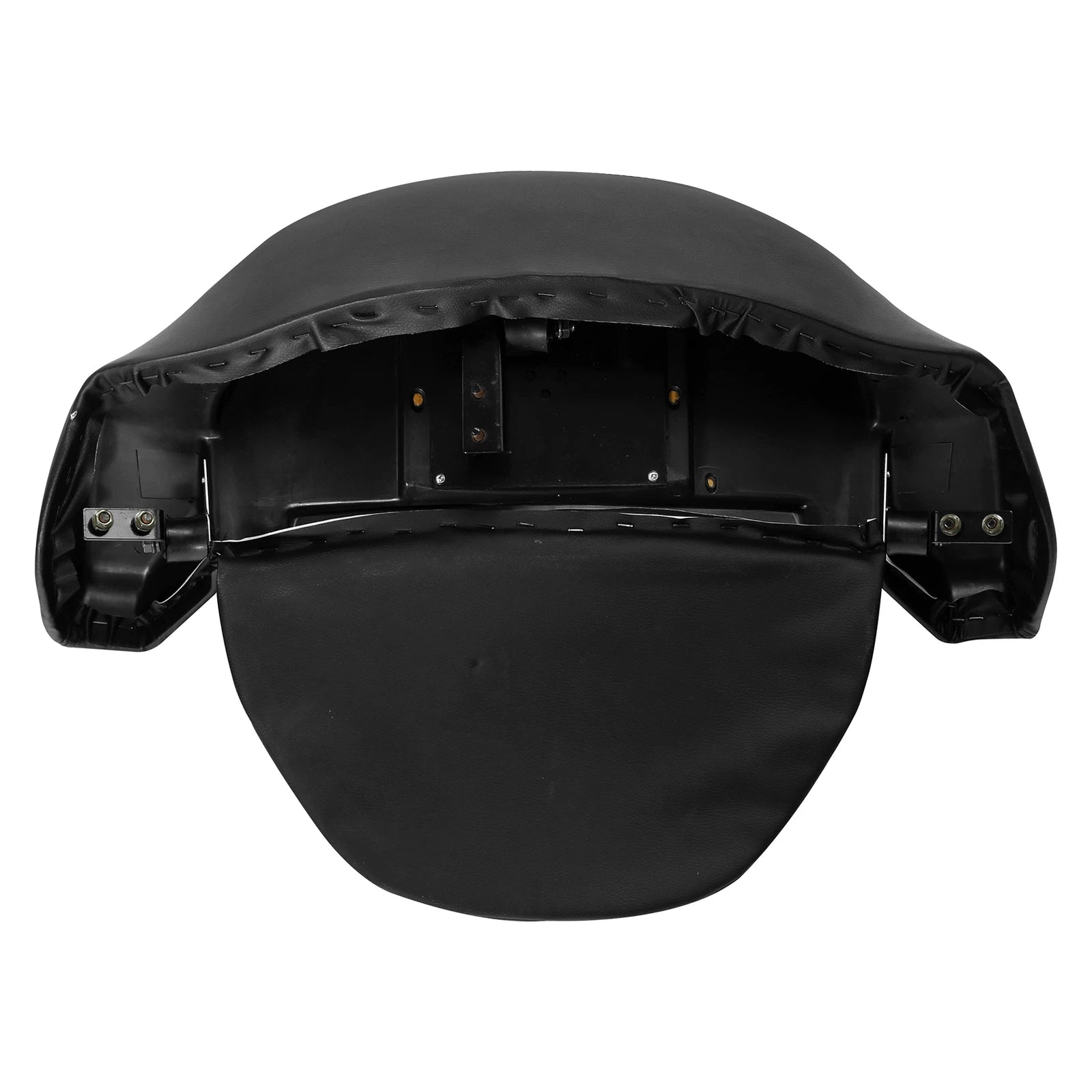 Black Tour Pack Backrest Pad for Harley Touring Electra Glide (1997–2013)