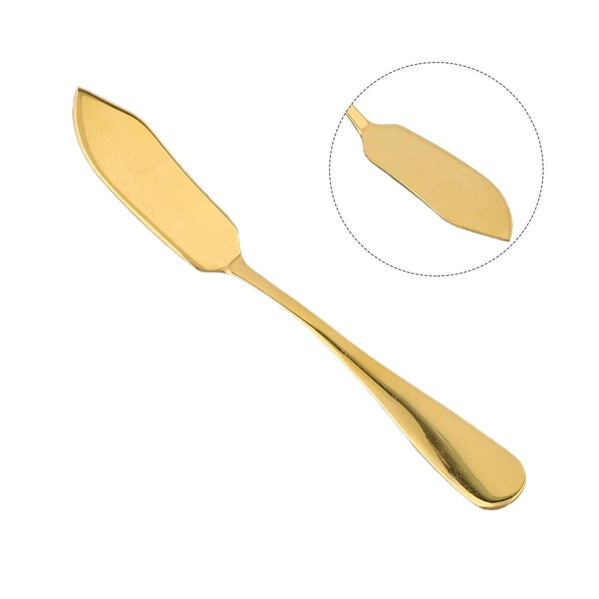 Stainless Steel Spreader Tool for Soft Cheeses, Jams, and Butter