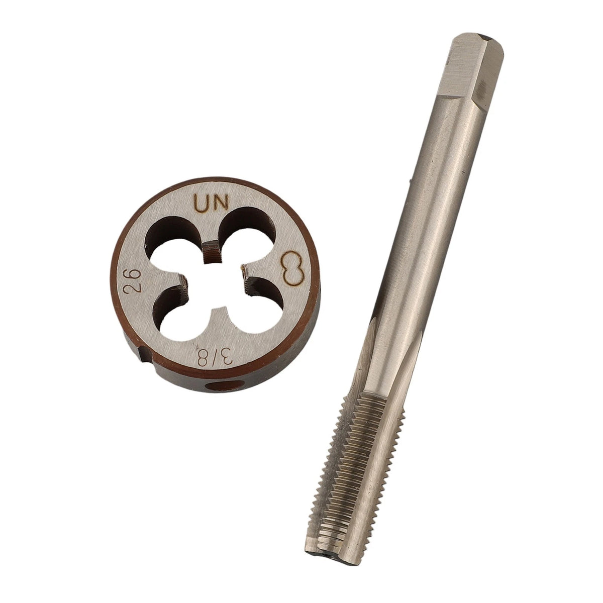 3/8-26 UNS Tap & Die Set Right Hand HSS