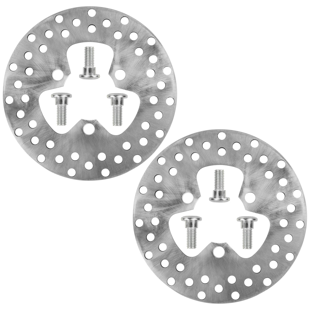 Front Brake Disc Rotor with Bolts Replacement for Honda CRV (2017–2022)