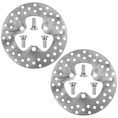 Front Brake Disc Rotor with Bolts Replacement for Honda CRV (2017–2022)