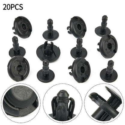 20Pcs Plastic Door Trim Clip Fasteners for Various Vehicles
